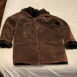 JLC leather women's jacket M